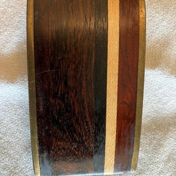 Vintage Kenneth Reid Exotic Wood Belt Buckle - Picture 2 of 6